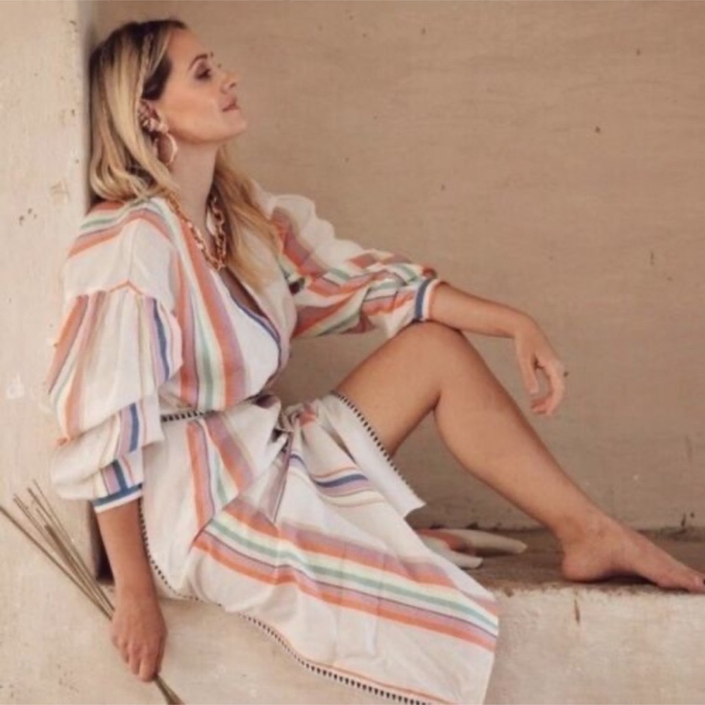 Lemlem Dresses Lemlem X Hm Caftan - Picture 1 of 16